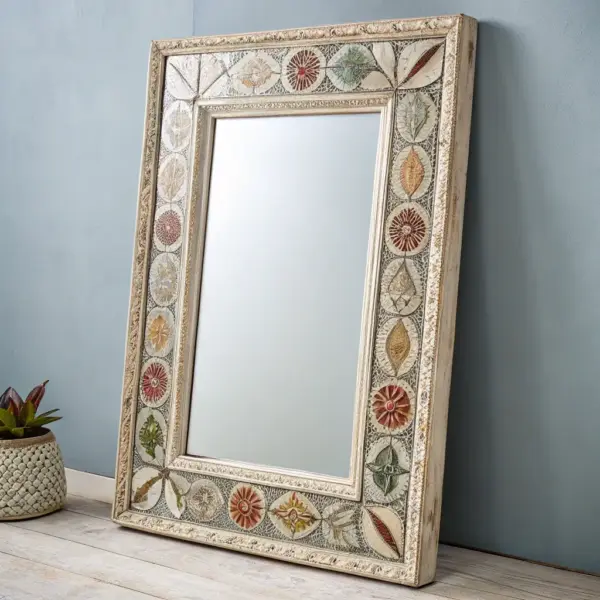 Textured Wall Mirror