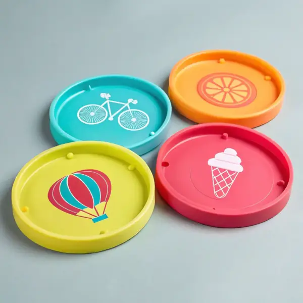 Colorful Ceramic Coasters