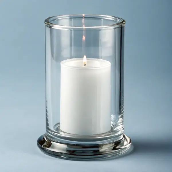 Glass Candle Holder